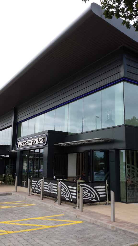 Pizza Express Ventura Park, Tamworth Peak Aluminium